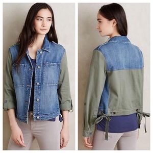 Pilcro Denim Military Jacket